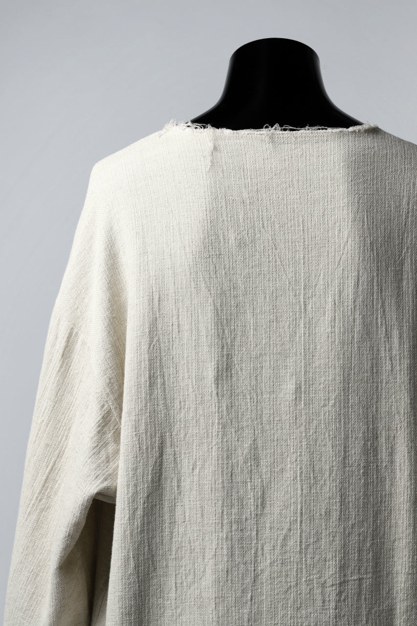 ISAMU KATAYAMA BACKLASH PULLOVER SHIRT / PRIPERA WOVEN (BEIGE) - Image 18