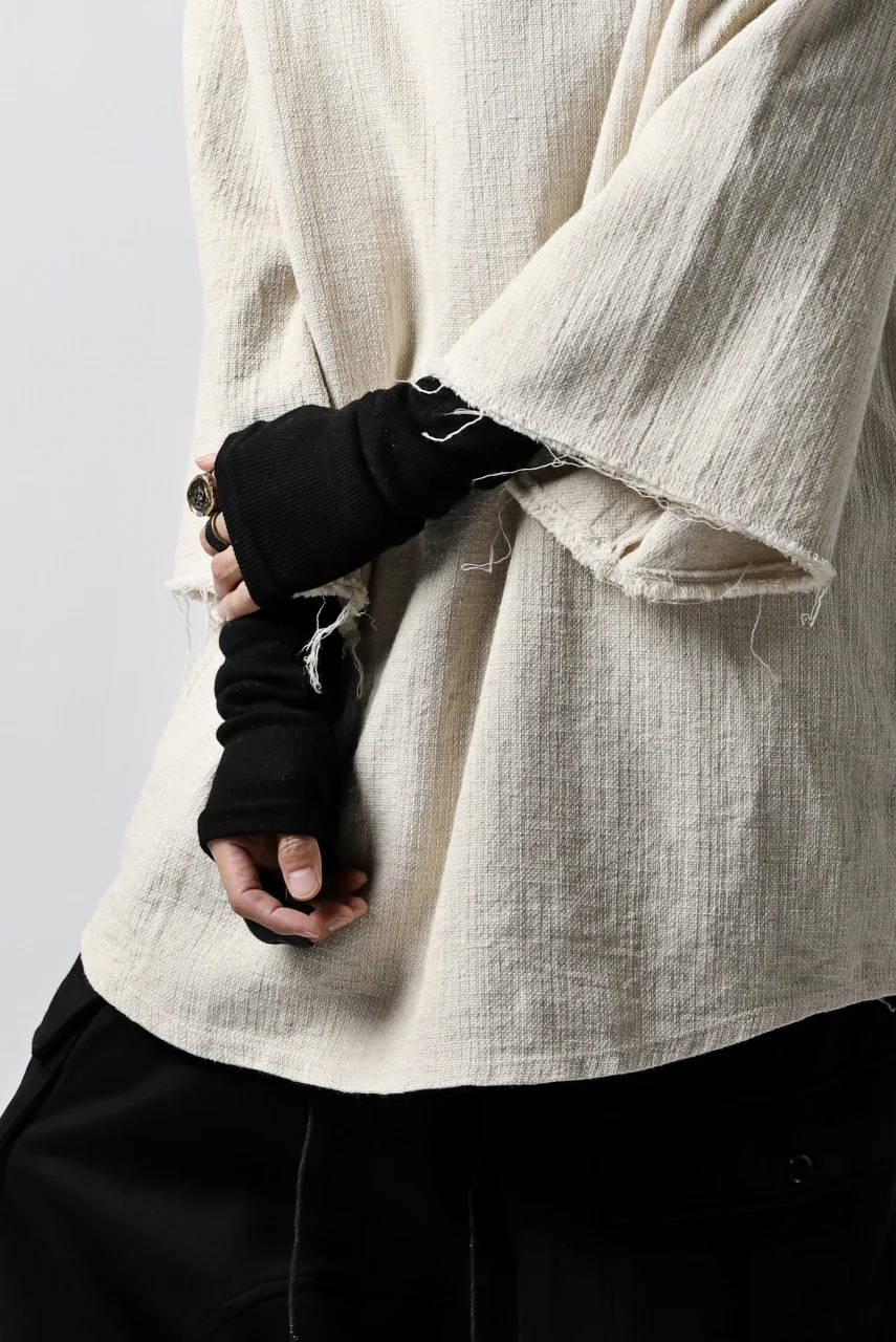 ISAMU KATAYAMA BACKLASH PULLOVER SHIRT / PRIPERA WOVEN (BEIGE) - Image 31