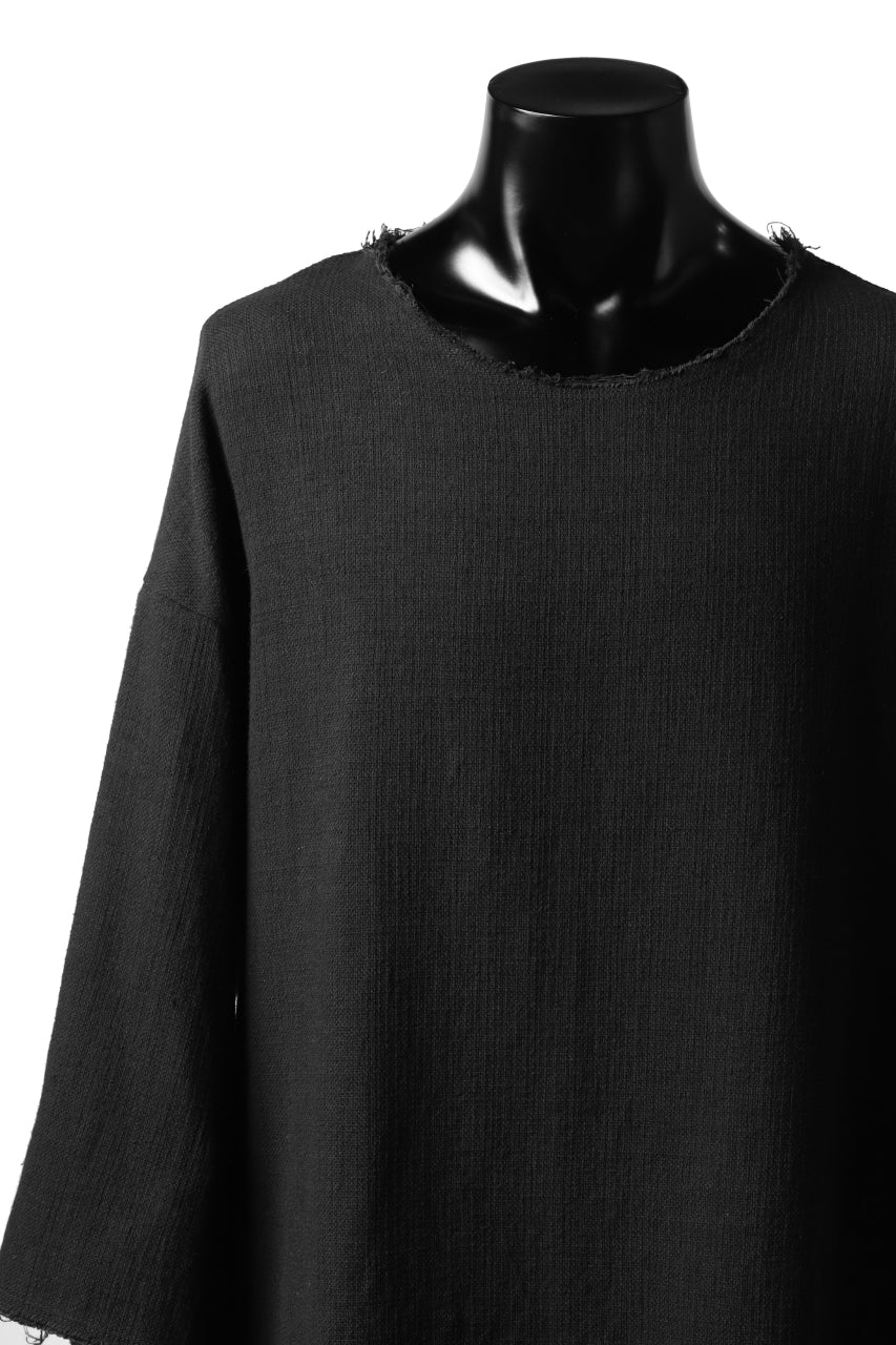 ISAMU KATAYAMA BACKLASH PULLOVER SHIRT / PRIPERA WOVEN (BLACK) - Image 13