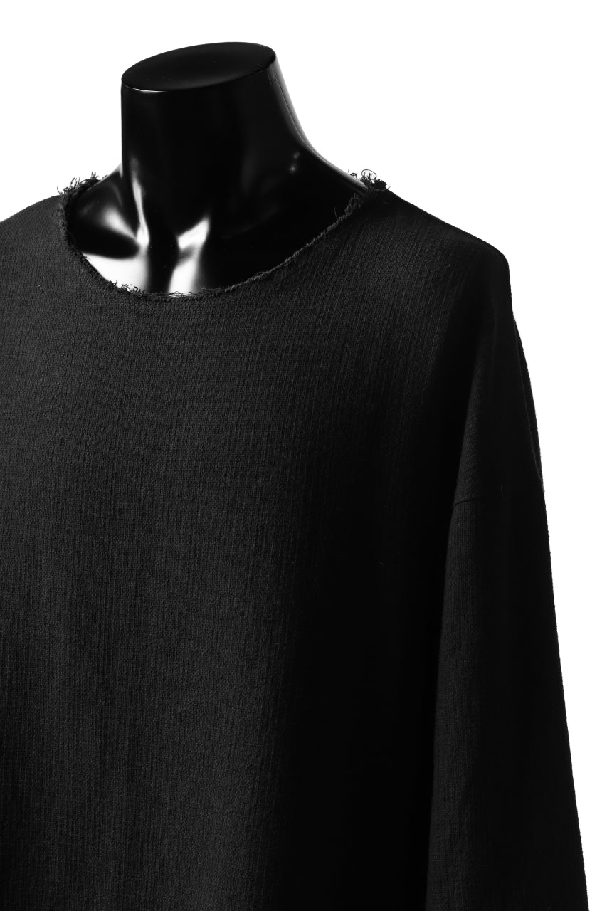 ISAMU KATAYAMA BACKLASH PULLOVER SHIRT / PRIPERA WOVEN (BLACK) - Image 16