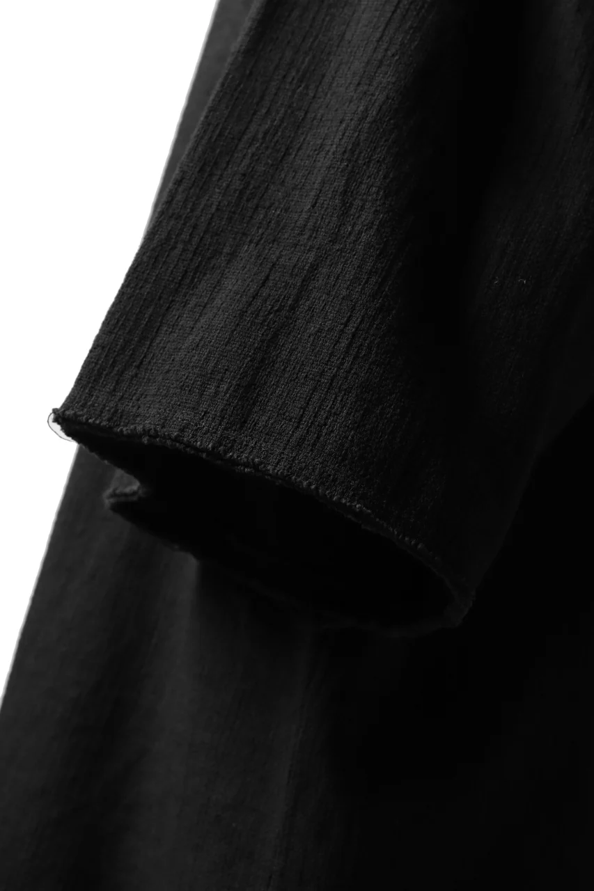 ISAMU KATAYAMA BACKLASH PULLOVER SHIRT / PRIPERA WOVEN (BLACK) - Image 18