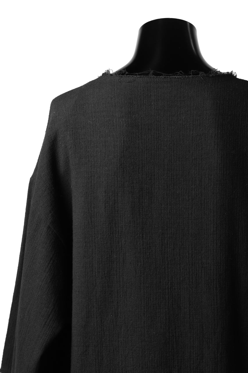 ISAMU KATAYAMA BACKLASH PULLOVER SHIRT / PRIPERA WOVEN (BLACK) - Image 19