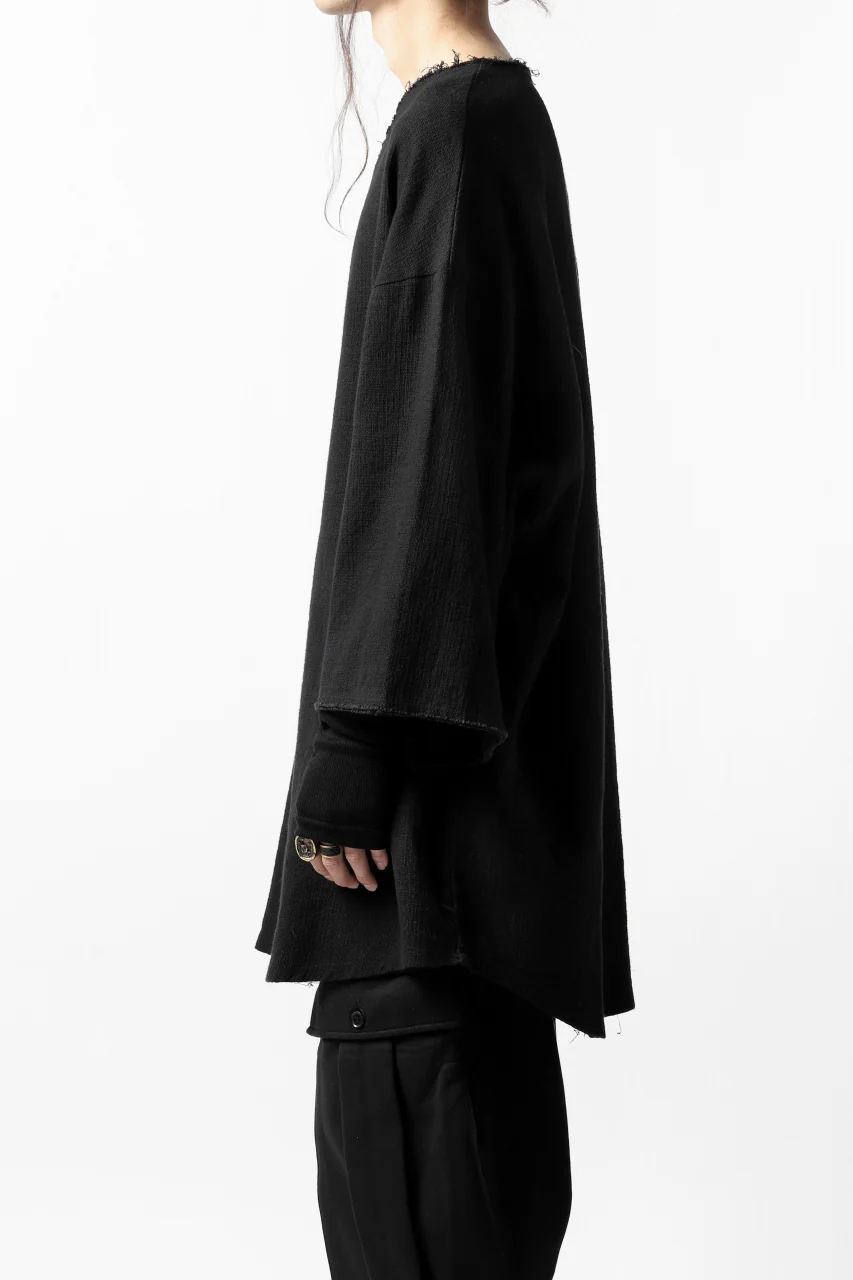 ISAMU KATAYAMA BACKLASH PULLOVER SHIRT / PRIPERA WOVEN (BLACK) - Image 24