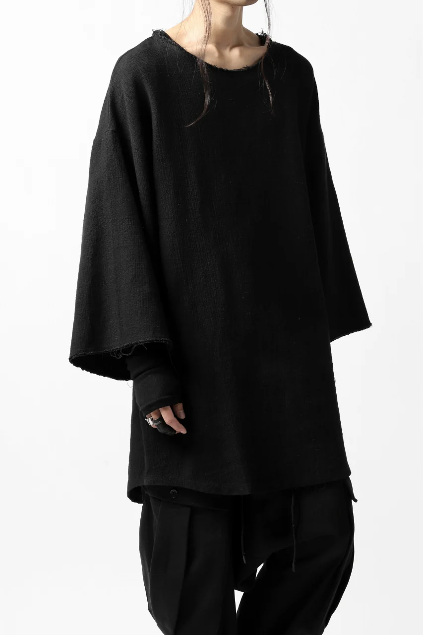 ISAMU KATAYAMA BACKLASH PULLOVER SHIRT / PRIPERA WOVEN (BLACK) - Image 25