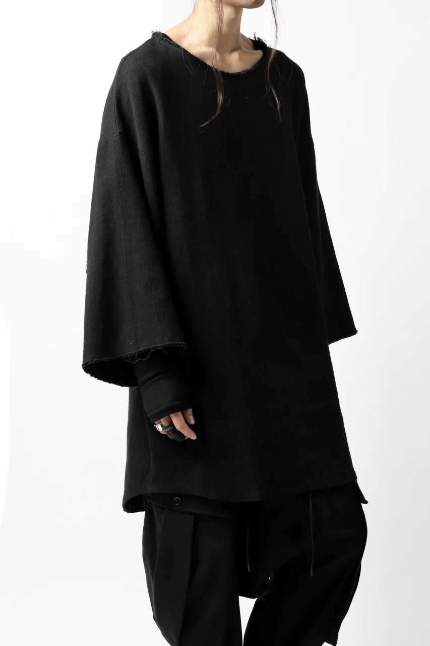 ISAMU KATAYAMA BACKLASH PULLOVER SHIRT / PRIPERA WOVEN (BLACK) - Image 28