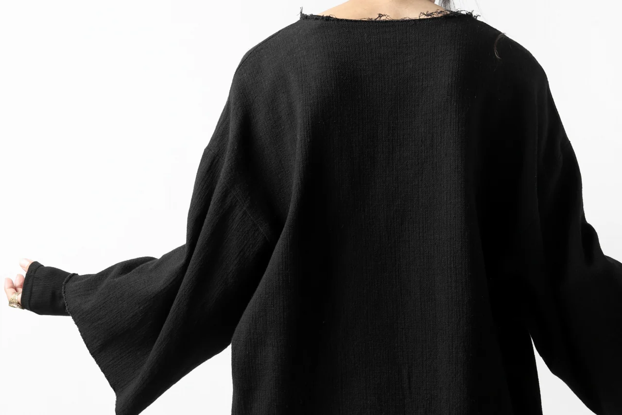 ISAMU KATAYAMA BACKLASH PULLOVER SHIRT / PRIPERA WOVEN (BLACK) - Image 34