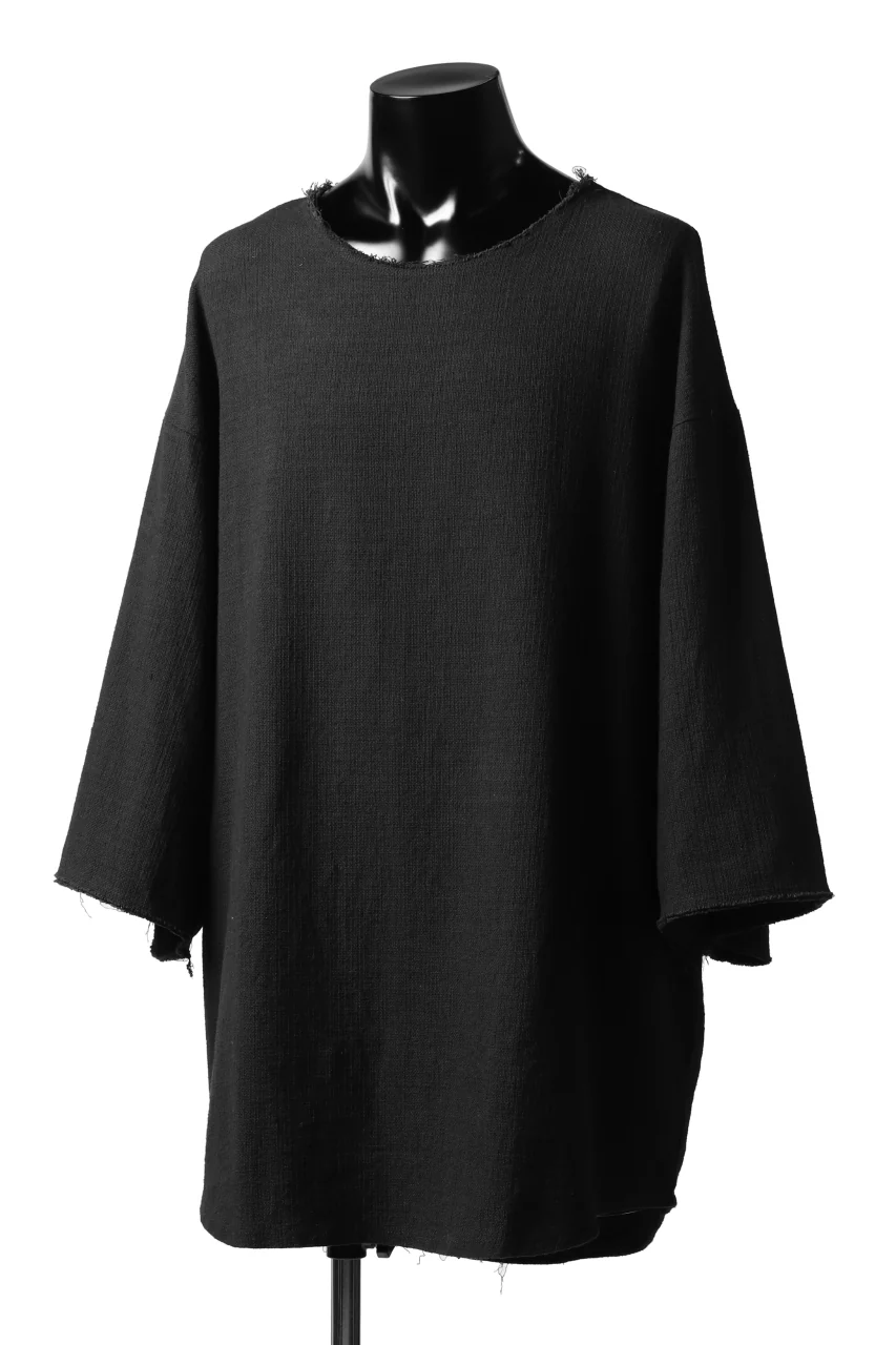 ISAMU KATAYAMA BACKLASH PULLOVER SHIRT / PRIPERA WOVEN (BLACK) - Image 9
