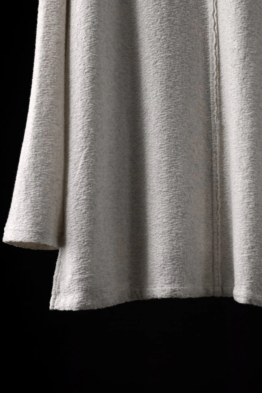 ISAMU KATAYAMA BACKLASH RANDOM PILE FABRIC L/S RELAXY TOPS (BEIGE) - Image 13