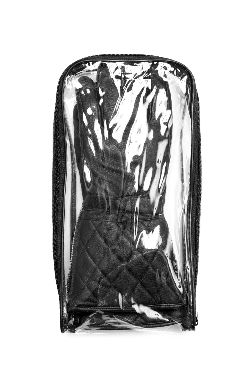 ISAMU KATAYAMA BACKLASH RIDER GLOVE / DEER SKIN + ELECTRIC HEATING (BLACK) - Image 16