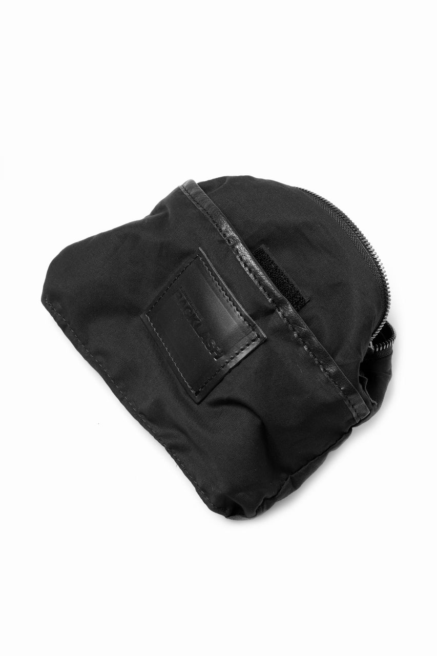 ISAMU KATAYAMA BACKLASH SACOCHE BAG / WASHABLE STEER (BLACK) - Image 15