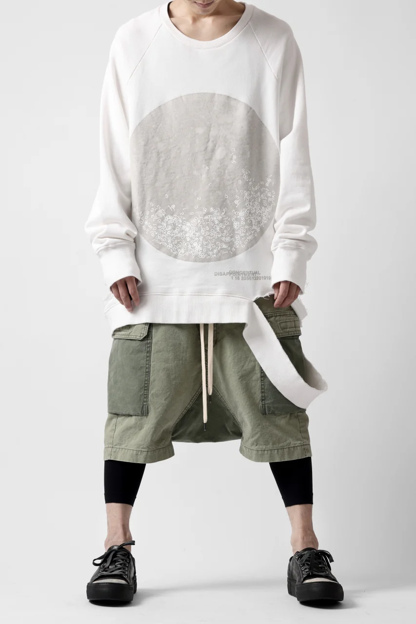 ISAMU KATAYAMA BACKLASH SARROUEL SHORTS / STONE WASHED USA-COTTON (KHAKI) - Image 13