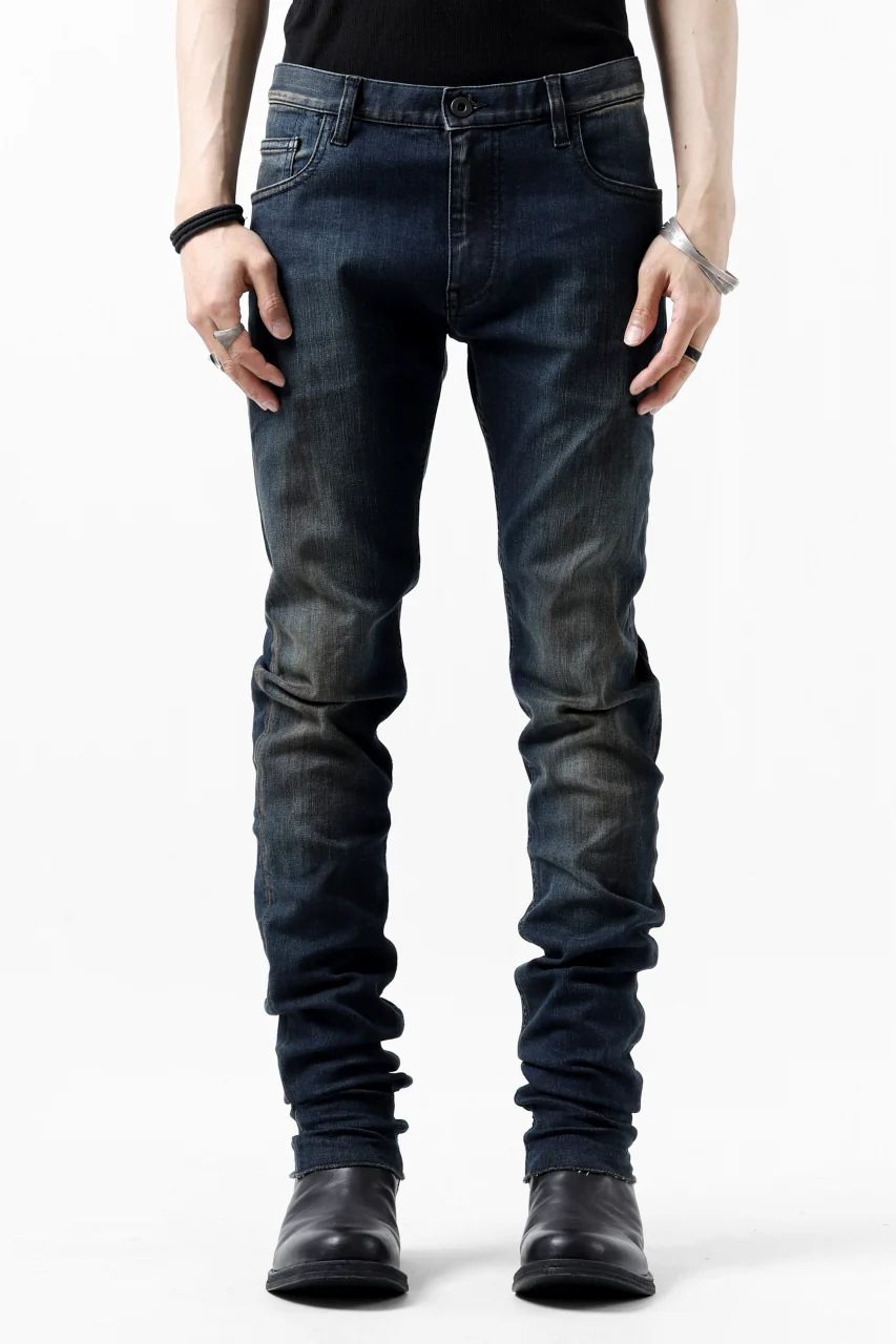 ISAMU KATAYAMA BACKLASH SKINNY DENIM PANTS / EXTREME STRETCH DIRTY (INDIGO) - Image 2