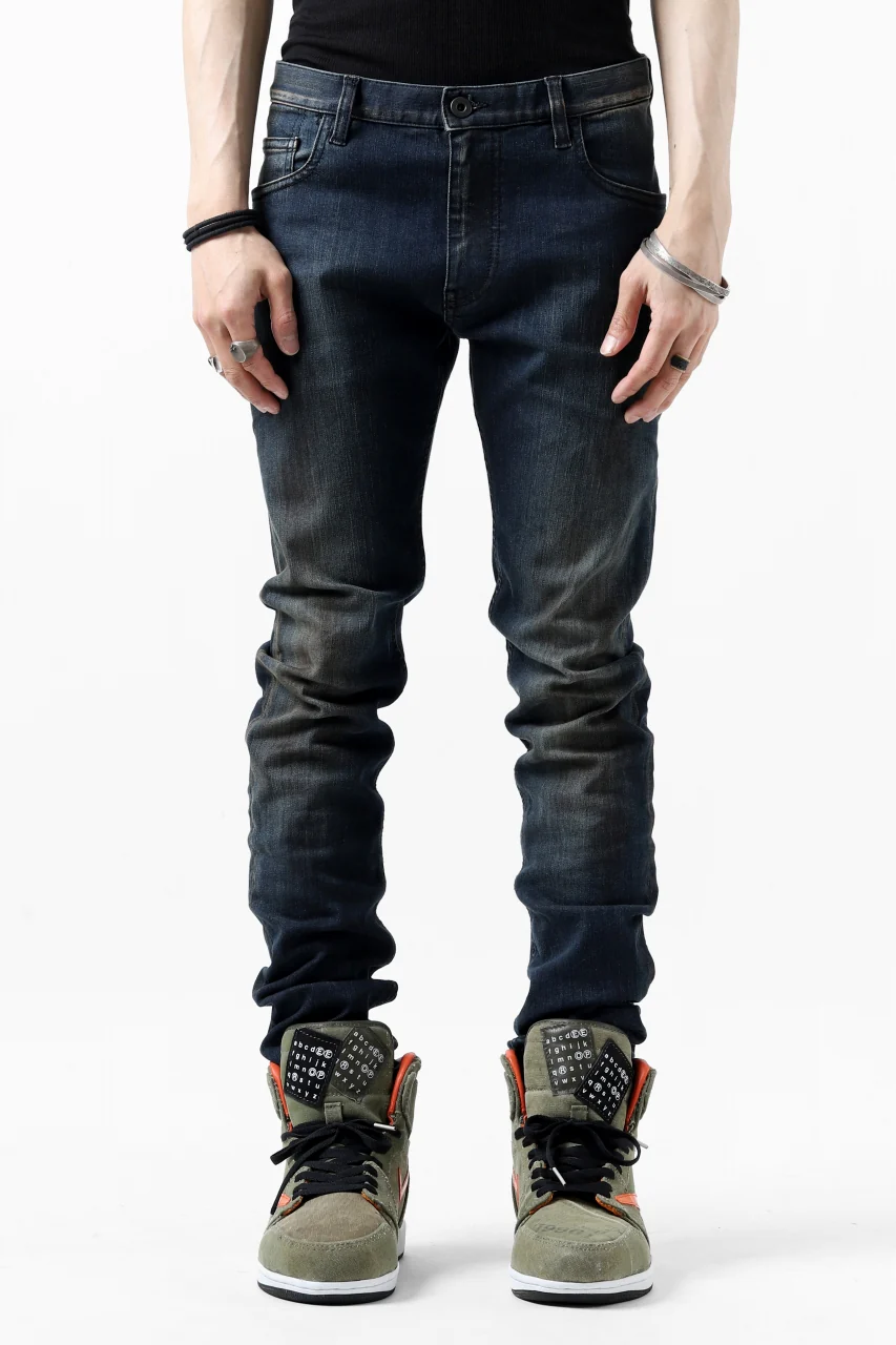 ISAMU KATAYAMA BACKLASH SKINNY DENIM PANTS / EXTREME STRETCH DIRTY (INDIGO) - Image 21