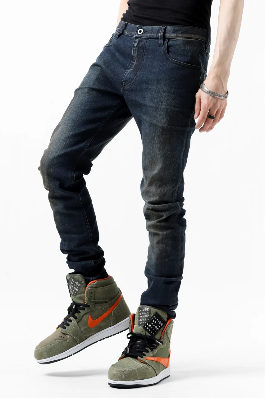 ISAMU KATAYAMA BACKLASH SKINNY DENIM PANTS / EXTREME STRETCH DIRTY (INDIGO) - Image 22