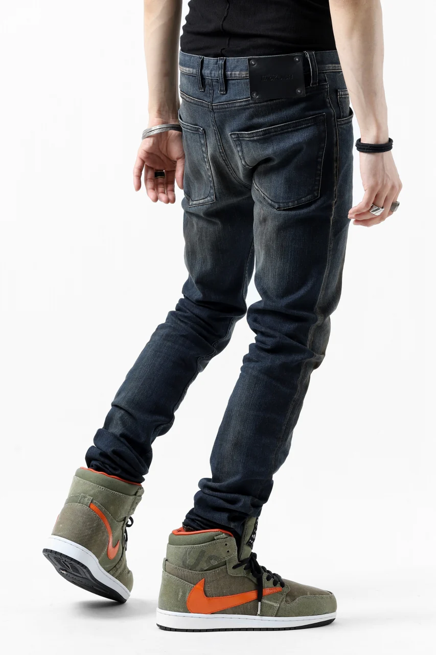 ISAMU KATAYAMA BACKLASH SKINNY DENIM PANTS / EXTREME STRETCH DIRTY (INDIGO) - Image 23