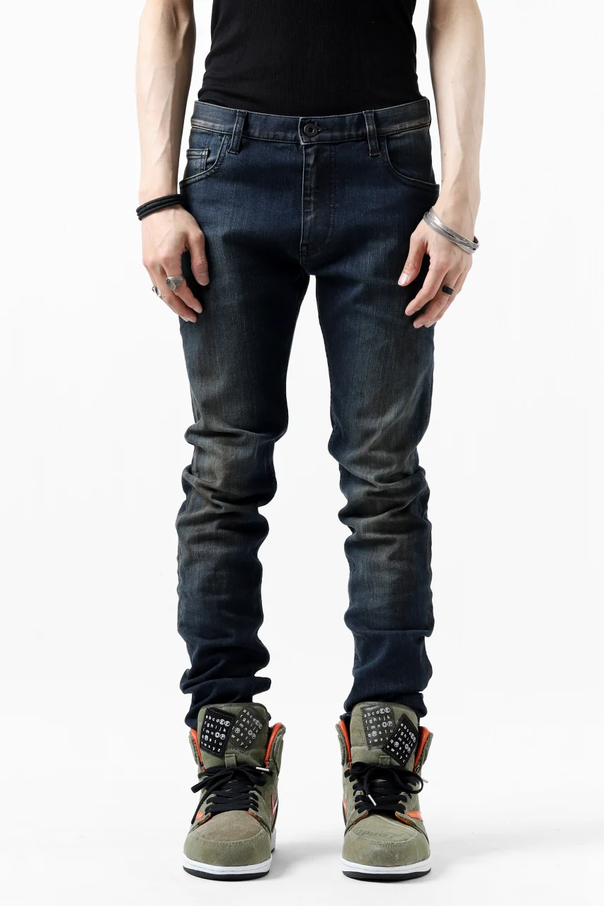 ISAMU KATAYAMA BACKLASH SKINNY DENIM PANTS / EXTREME STRETCH DIRTY (INDIGO) - Image 24