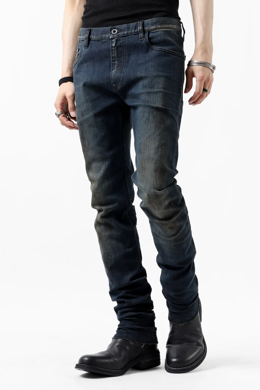 ISAMU KATAYAMA BACKLASH SKINNY DENIM PANTS / EXTREME STRETCH DIRTY (INDIGO) - Image 5