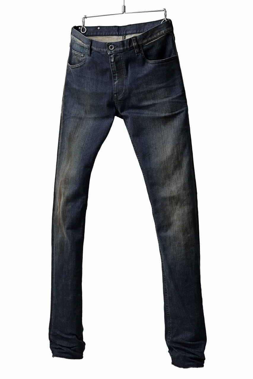 ISAMU KATAYAMA BACKLASH SKINNY DENIM PANTS / EXTREME STRETCH DIRTY (INDIGO) - Image 8