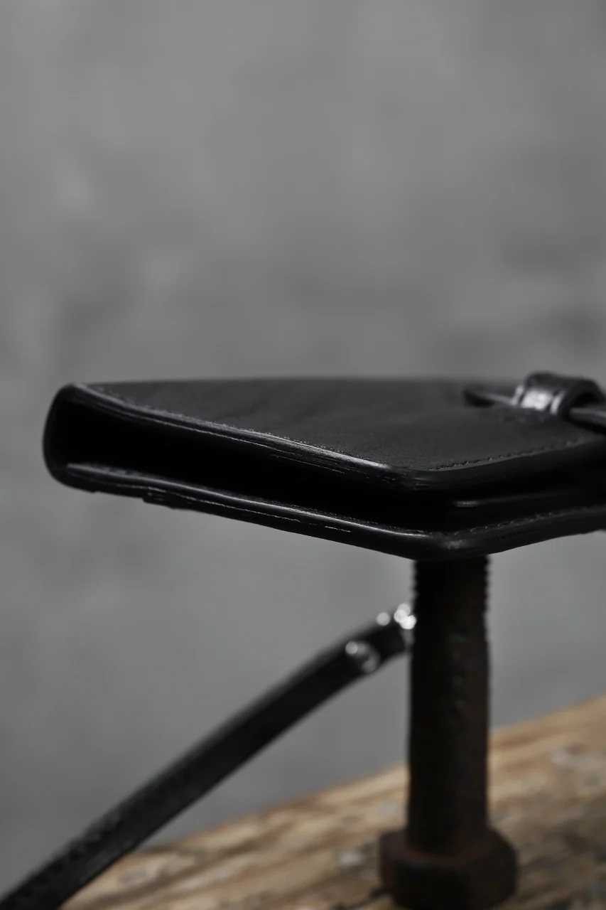 ISAMU KATAYAMA BACKLASH SMART PHONE CASE/PURSE / ITALY DOUBLE SHOULDER (BLACK) - Image 17