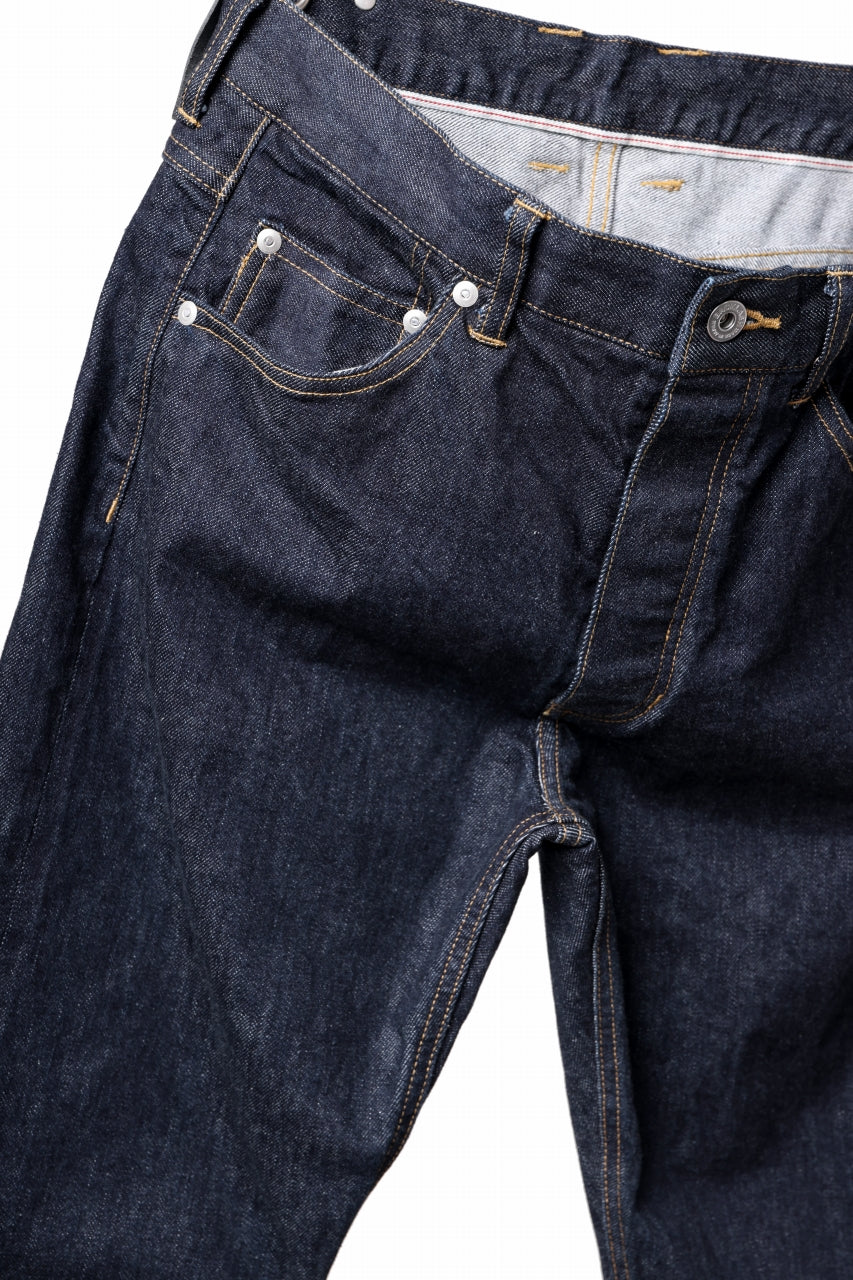 ISAMU KATAYAMA BACKLASH THE DENIM SELVEDGE DENIM STRAIGHT PANTS (INDIGO / ONE WASH) - Image 11