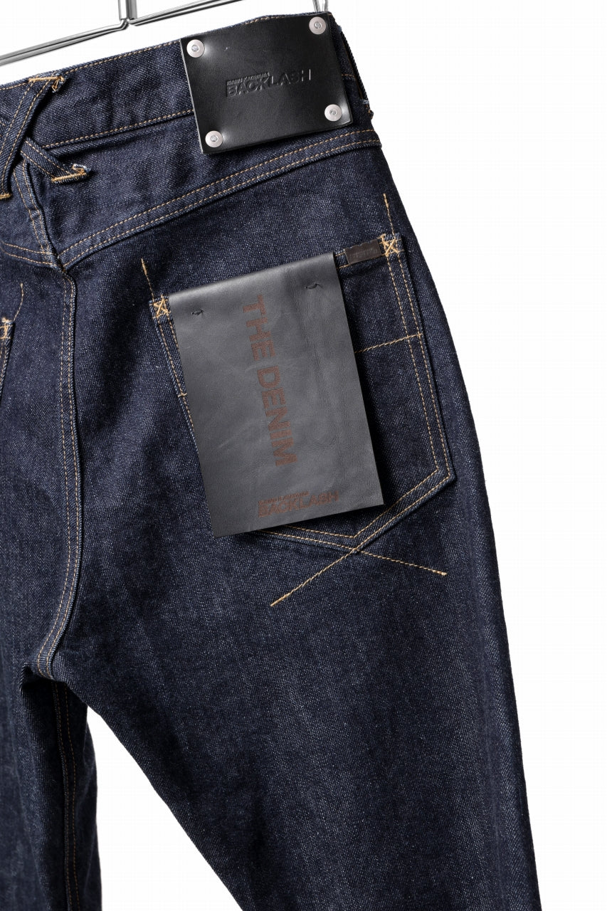 ISAMU KATAYAMA BACKLASH THE DENIM SELVEDGE DENIM STRAIGHT PANTS (INDIGO / ONE WASH) - Image 15