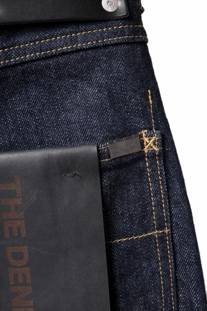 ISAMU KATAYAMA BACKLASH THE DENIM SELVEDGE DENIM STRAIGHT PANTS (INDIGO / ONE WASH) - Image 16