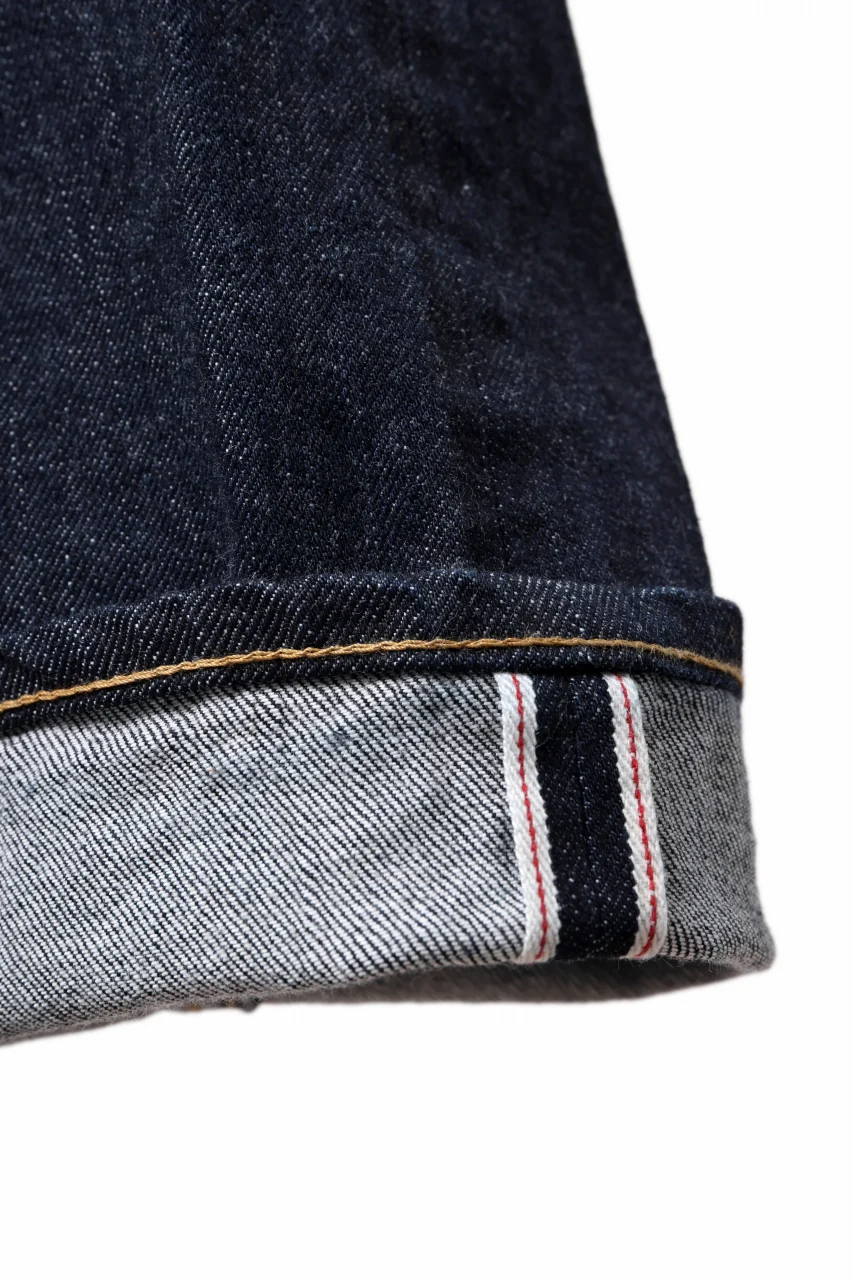 ISAMU KATAYAMA BACKLASH THE DENIM SELVEDGE DENIM STRAIGHT PANTS (INDIGO / ONE WASH) - Image 18