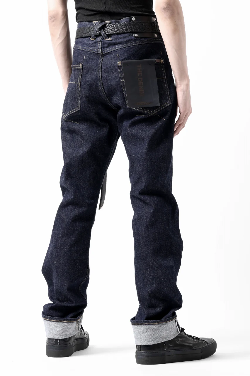 ISAMU KATAYAMA BACKLASH THE DENIM SELVEDGE DENIM STRAIGHT PANTS (INDIGO / ONE WASH) - Image 22