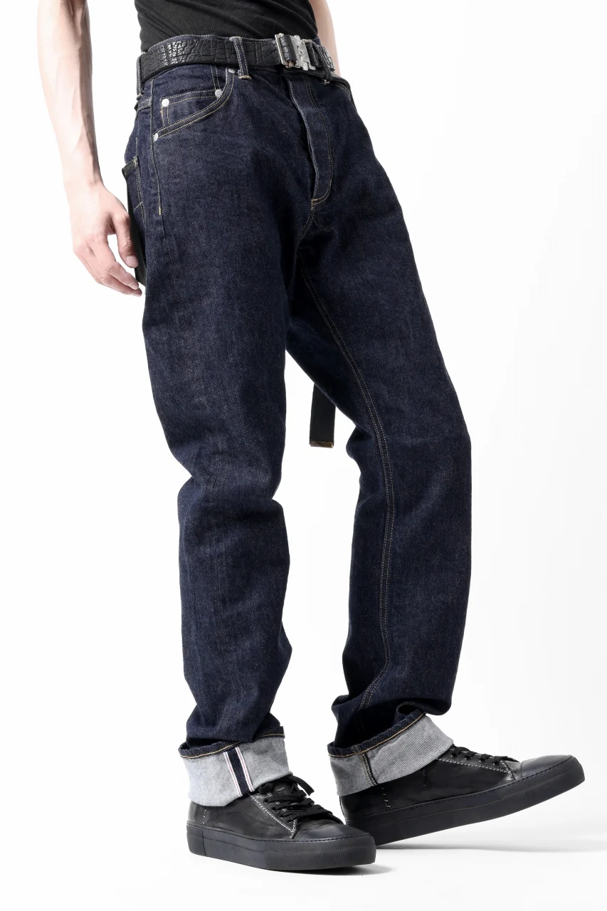 ISAMU KATAYAMA BACKLASH THE DENIM SELVEDGE DENIM STRAIGHT PANTS (INDIGO / ONE WASH) - Image 24