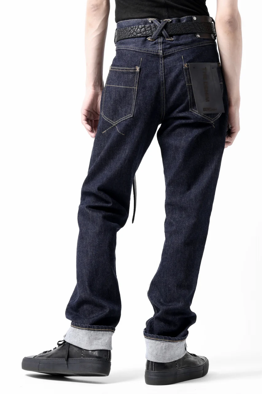 ISAMU KATAYAMA BACKLASH THE DENIM SELVEDGE DENIM STRAIGHT PANTS (INDIGO / ONE WASH) - Image 25