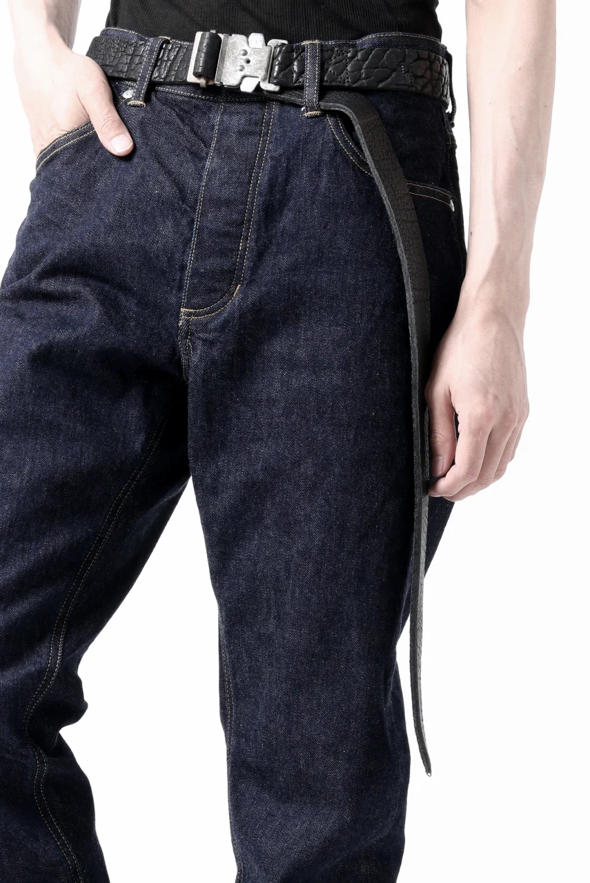 ISAMU KATAYAMA BACKLASH THE DENIM SELVEDGE DENIM STRAIGHT PANTS (INDIGO / ONE WASH) - Image 26