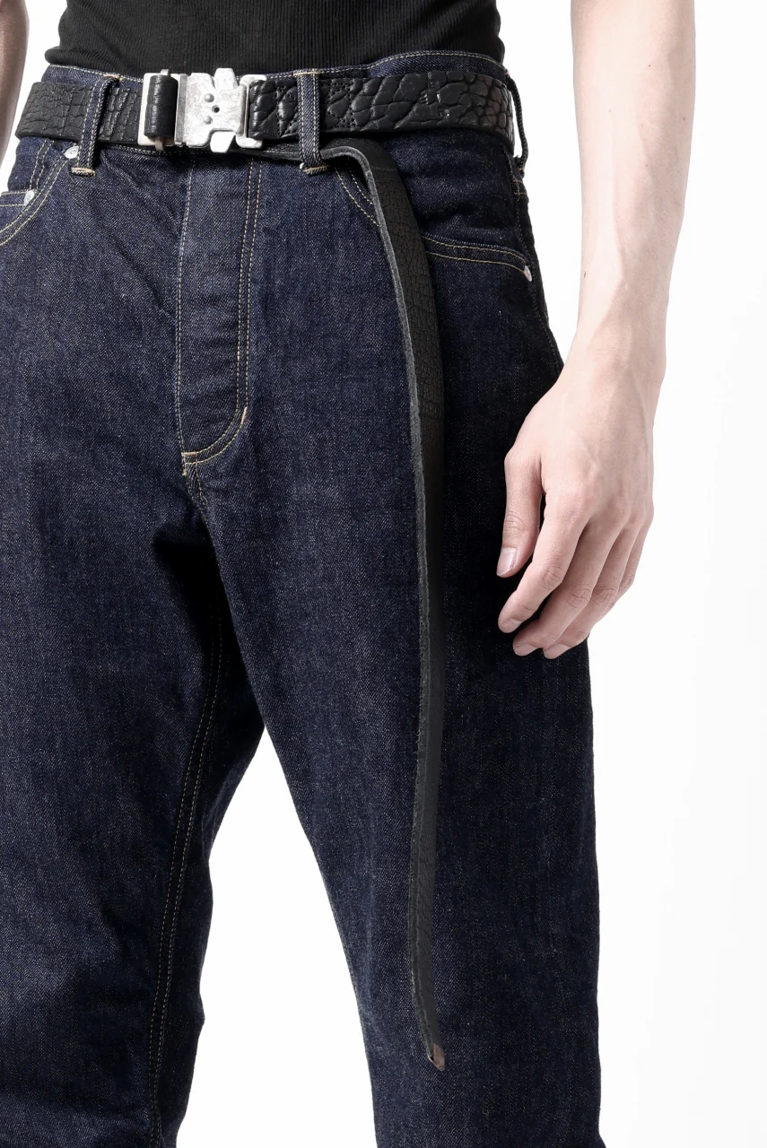 ISAMU KATAYAMA BACKLASH THE DENIM SELVEDGE DENIM STRAIGHT PANTS (INDIGO / ONE WASH) - Image 27