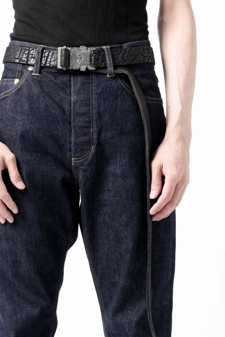 ISAMU KATAYAMA BACKLASH THE DENIM SELVEDGE DENIM STRAIGHT PANTS (INDIGO / ONE WASH) - Image 28