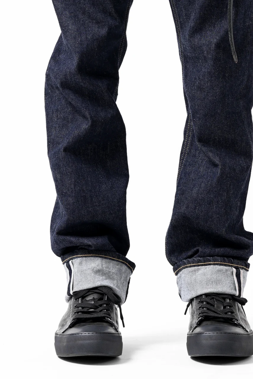 ISAMU KATAYAMA BACKLASH THE DENIM SELVEDGE DENIM STRAIGHT PANTS (INDIGO / ONE WASH) - Image 29