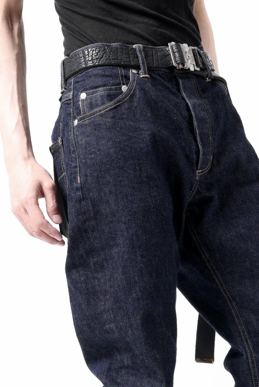 ISAMU KATAYAMA BACKLASH THE DENIM SELVEDGE DENIM STRAIGHT PANTS (INDIGO / ONE WASH) - Image 31