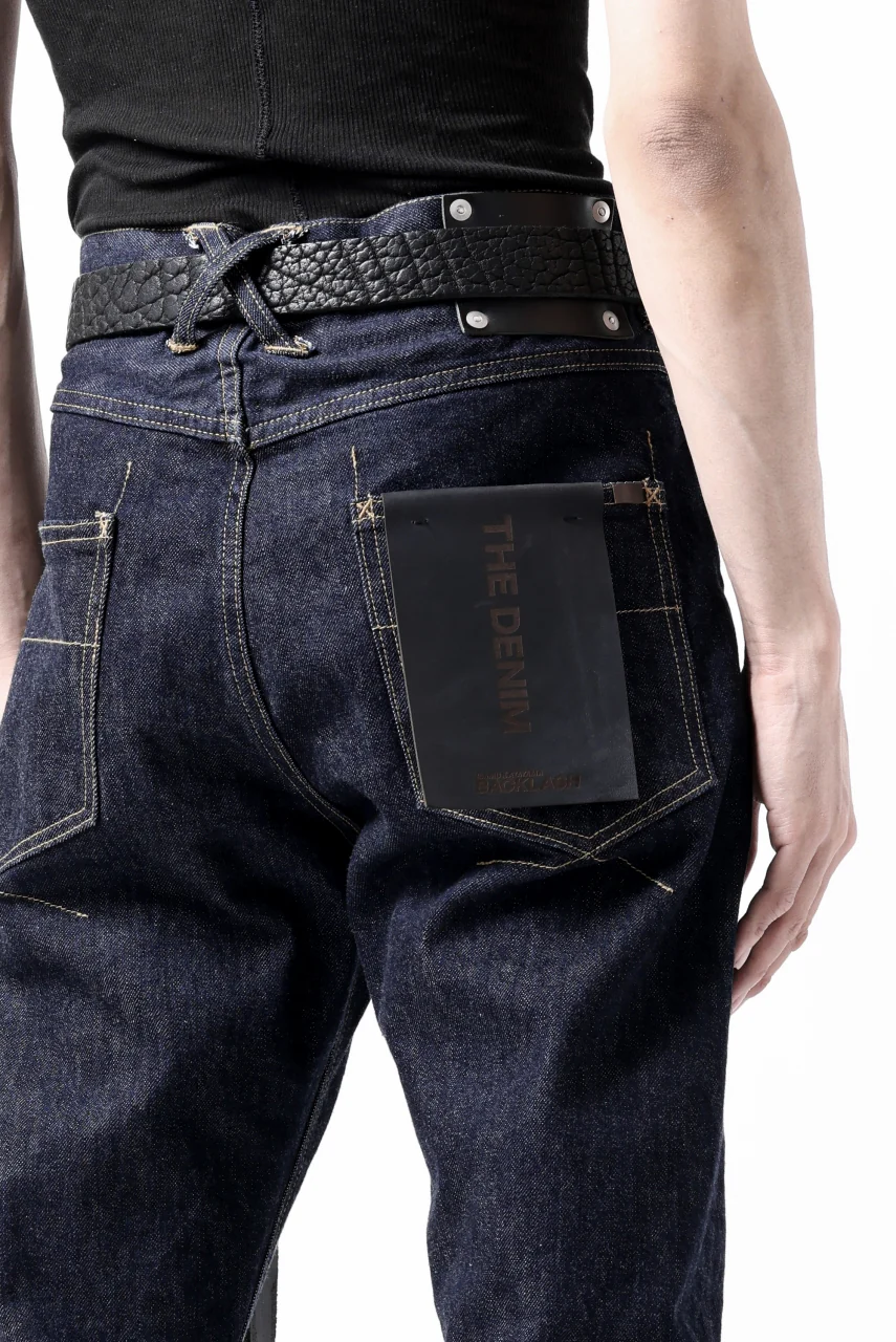 ISAMU KATAYAMA BACKLASH THE DENIM SELVEDGE DENIM STRAIGHT PANTS (INDIGO / ONE WASH) - Image 33