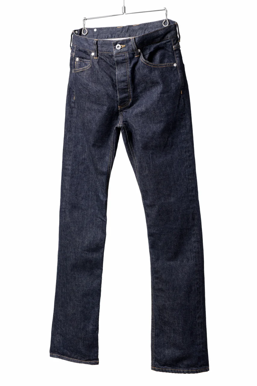 ISAMU KATAYAMA BACKLASH THE DENIM SELVEDGE DENIM STRAIGHT PANTS (INDIGO / ONE WASH) - Image 4