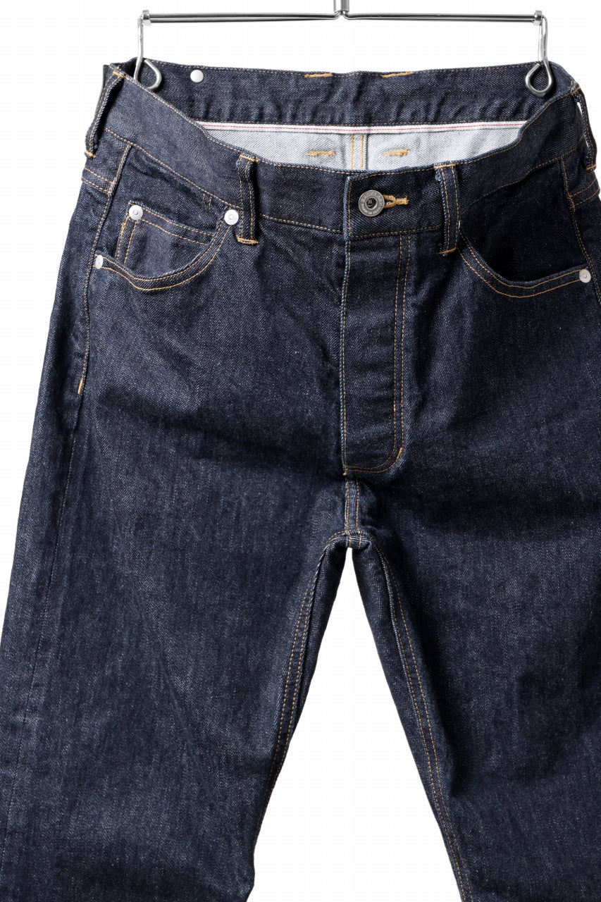 ISAMU KATAYAMA BACKLASH THE DENIM SELVEDGE DENIM STRAIGHT PANTS (INDIGO / ONE WASH) - Image 6