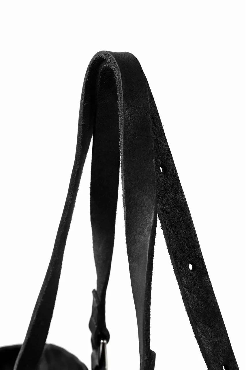 ISAMU KATAYAMA BACKLASH TOTE BAG / DOUBLE-SHOULDER OBJECT DYED (BLACK) - Image 12