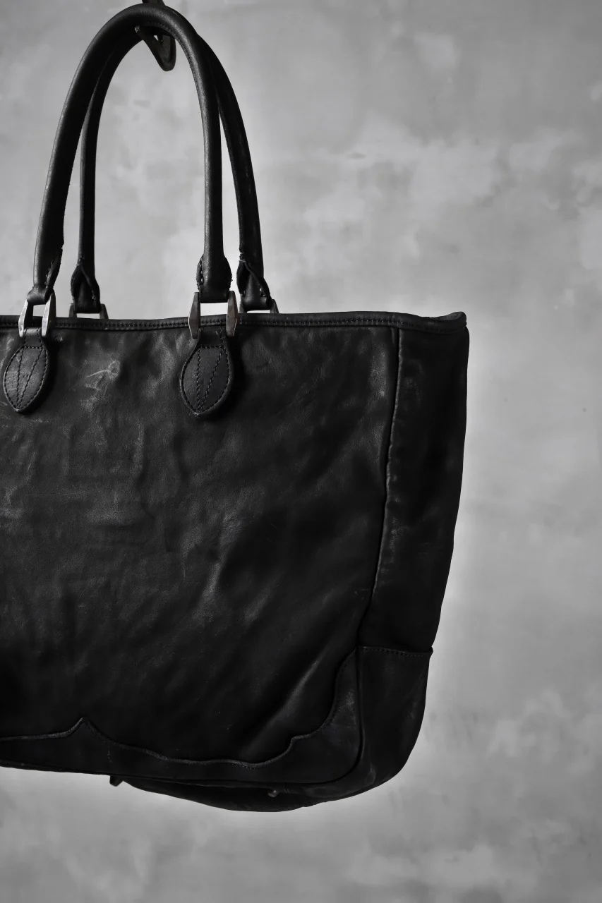 ISAMU KATAYAMA BACKLASH TOTE BAG / JP-STEER TANNED - Image 10