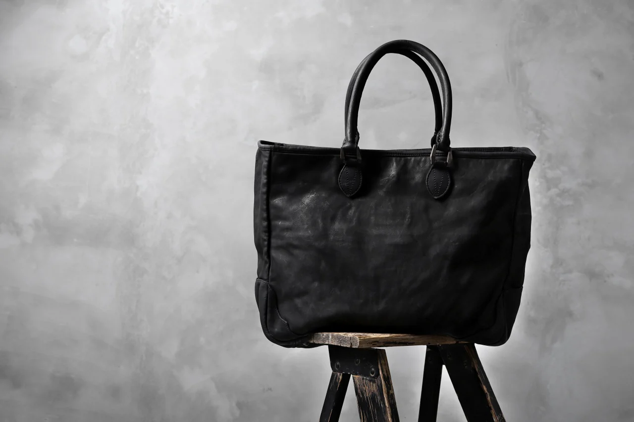 ISAMU KATAYAMA BACKLASH TOTE BAG / JP-STEER TANNED - Image 30