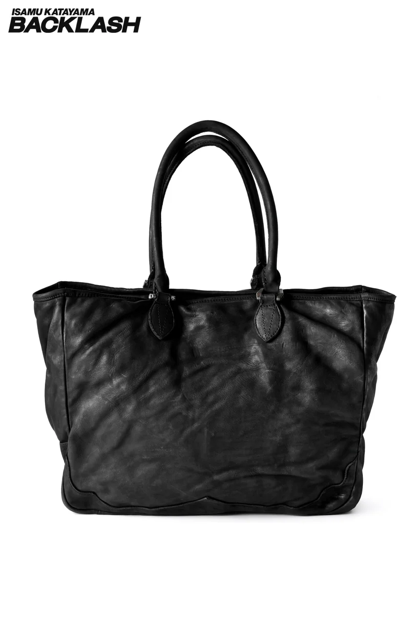 ISAMU KATAYAMA BACKLASH TOTE BAG / JP-STEER TANNED
