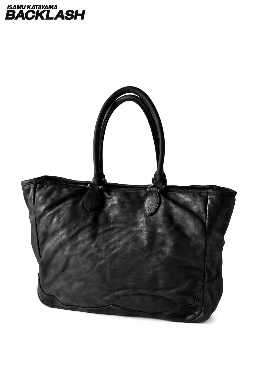 ISAMU KATAYAMA BACKLASH TOTE BAG / JP-STEER TANNED - Image 2