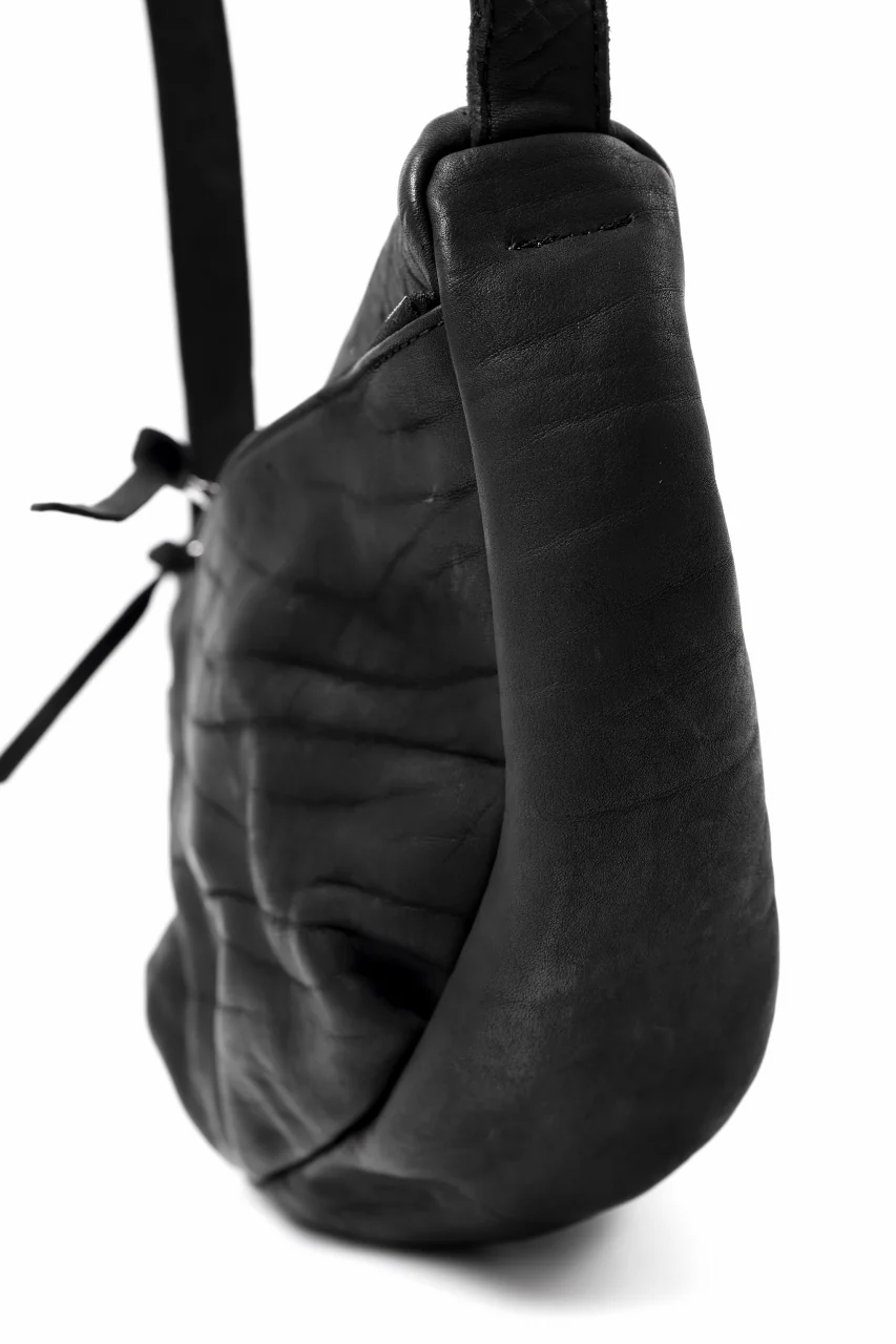 ISAMU KATAYAMA BACKLASH UTILITY BAG / DOUBLE-SHOULDER OBJECT DYED (BLACK) - Image 15