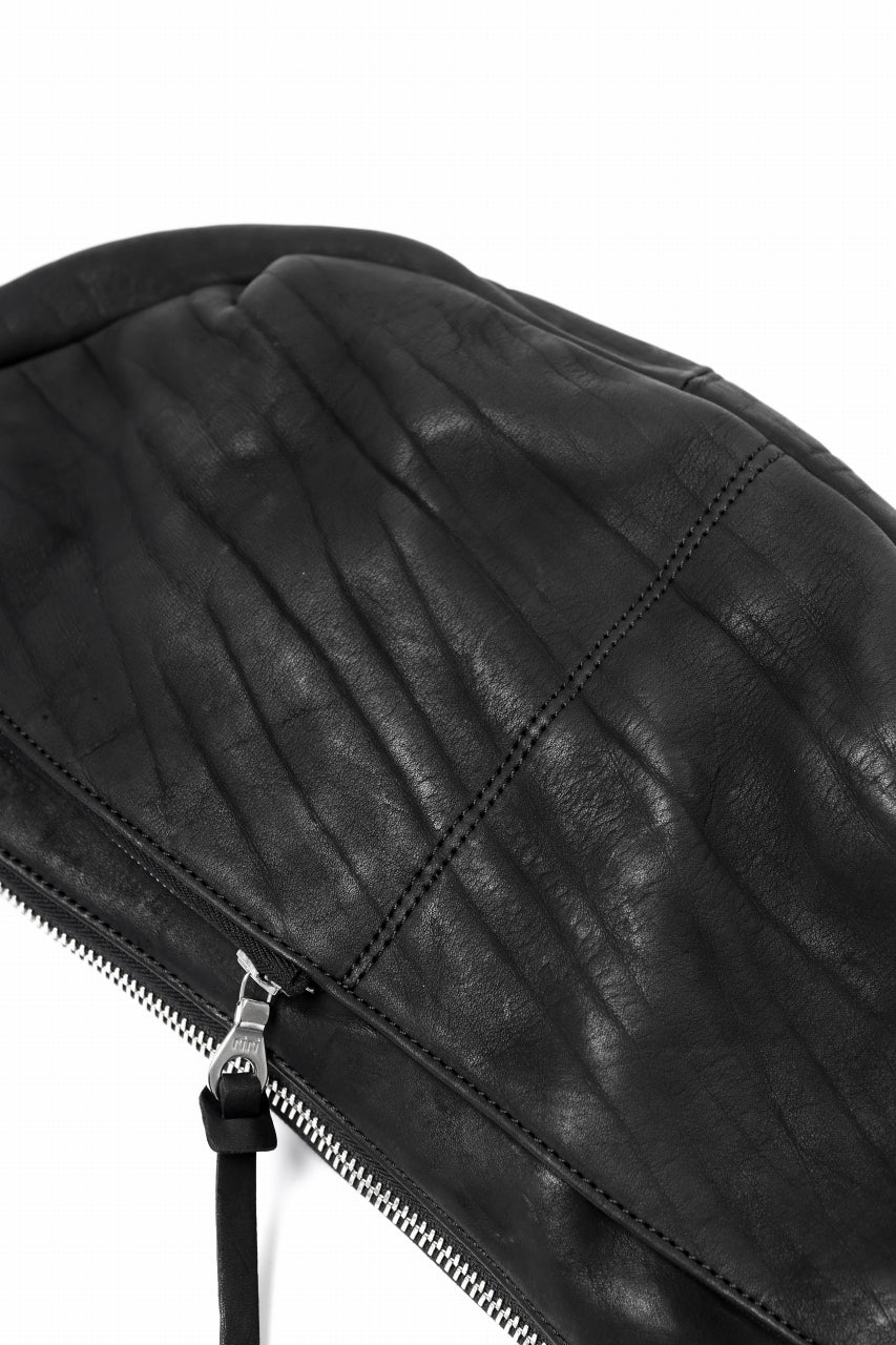 ISAMU KATAYAMA BACKLASH UTILITY BAG / DOUBLE-SHOULDER OBJECT DYED (BLACK) - Image 18