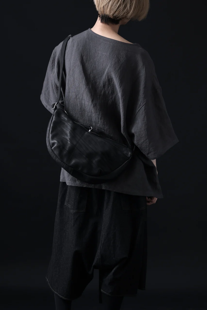 ISAMU KATAYAMA BACKLASH UTILITY BAG / DOUBLE-SHOULDER OBJECT DYED (BLACK) - Image 37