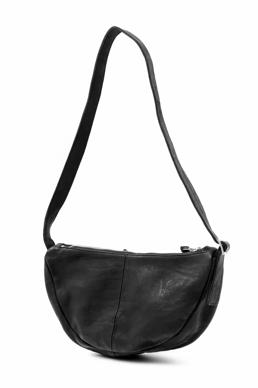 ISAMU KATAYAMA BACKLASH UTILITY BAG / DOUBLE-SHOULDER OBJECT DYED (BLACK) - Image 6