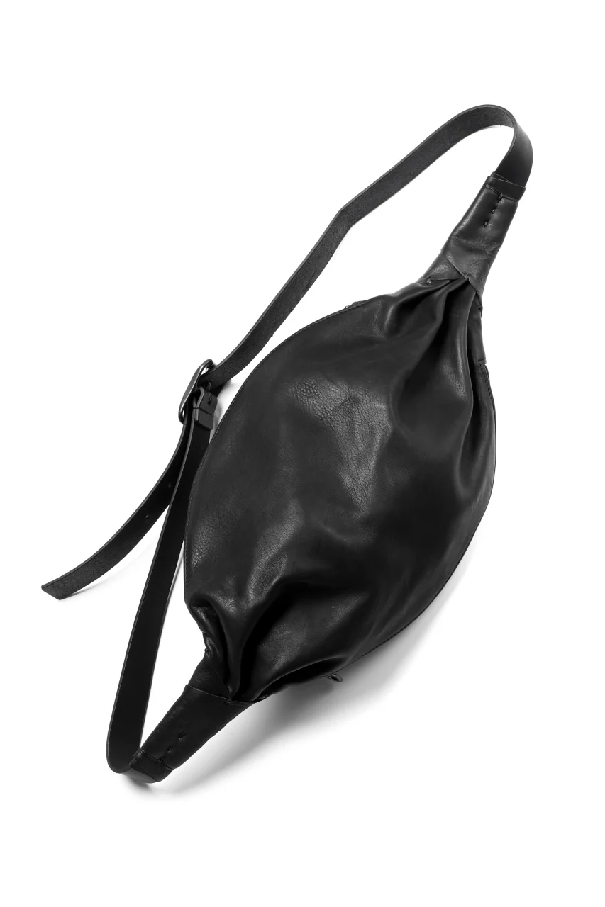 ISAMU KATAYAMA BACKLASH x GAIEDE ONE SHOULDER BAG / CALF SKIN (SOFT FINISHED / BLACK) - Image 2