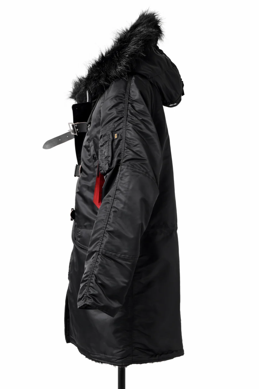 ISAMU KATAYAMA BACKLASH xx ALPHA INDUSTRIES N-3B JACKET (BLACK) - Image 12