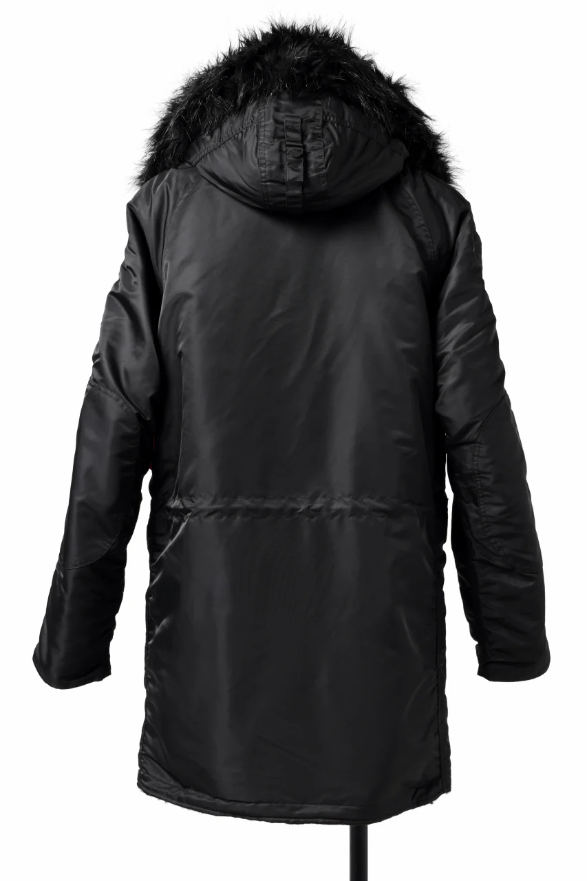 ISAMU KATAYAMA BACKLASH xx ALPHA INDUSTRIES N-3B JACKET (BLACK) - Image 13